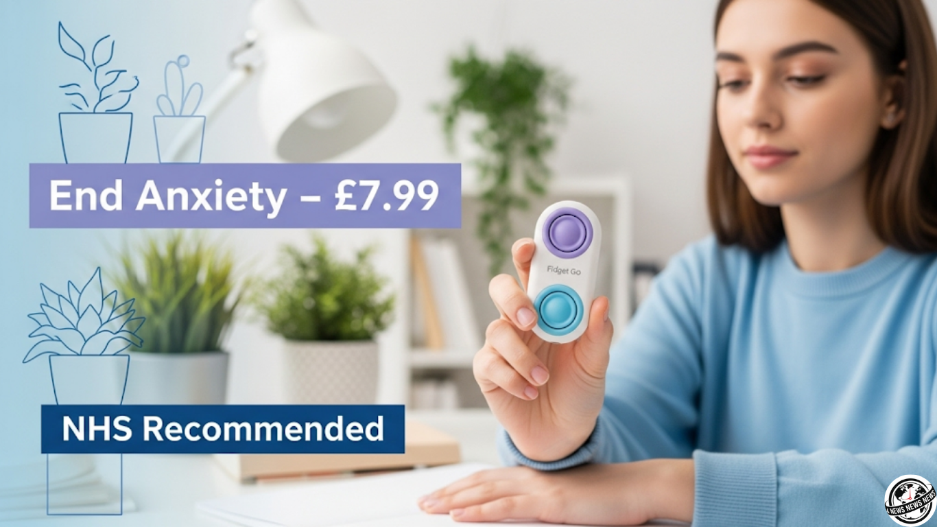 Fidget Go: End Anxiety £7.99! (NHS-Recommended - Buy Now)