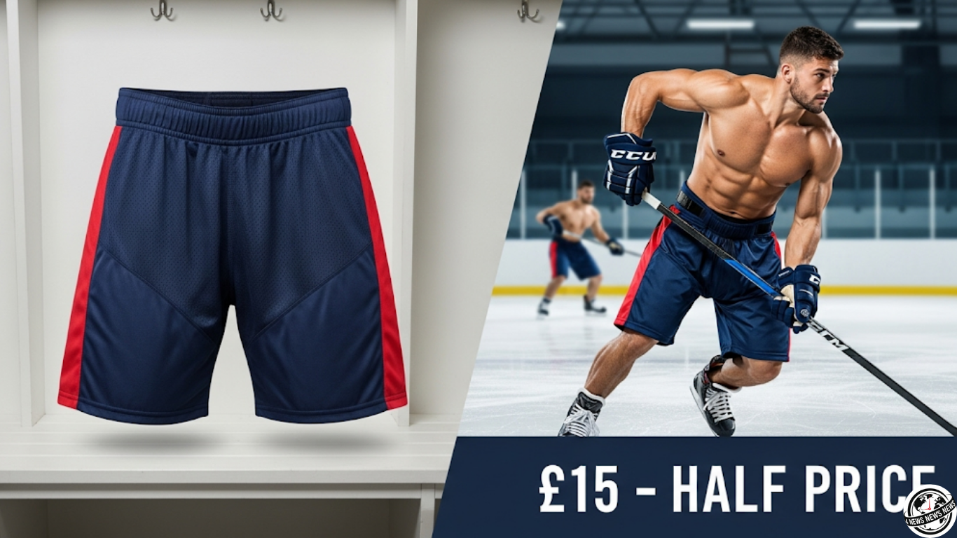 Hockey Shorts: Pro-Grade £15! (Moisture-Wicking - Half Price)