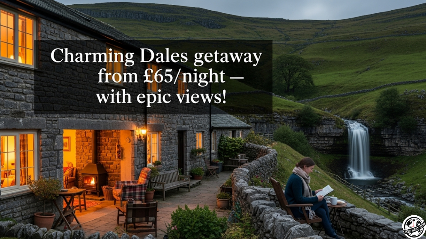 Malham Hotels: Cosy Dales Retreats £65/Night! (Waterfall Views)