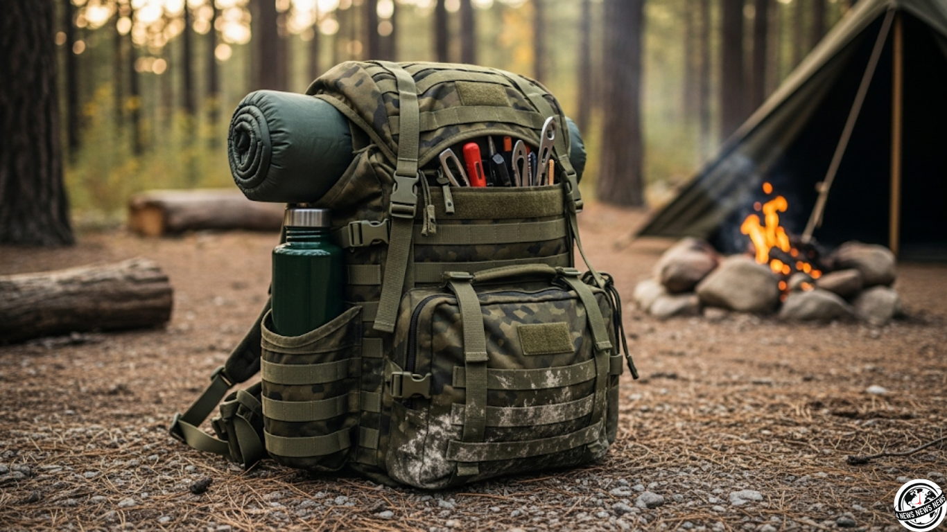 Military Bergen: 80L Unbreakable Rucksack £45! (Camping Must-Have)