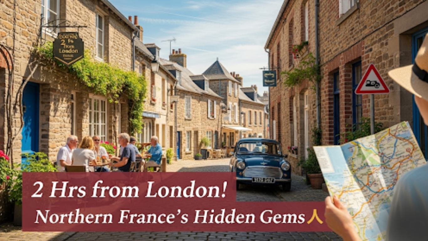 Northern France: 7 Hidden Gems 2 Hours from London! (Free Map)