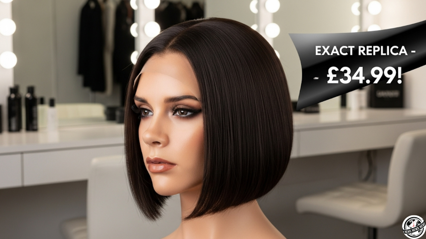 Posh Spice Wig: Exact Replica £34.99! (Victoria’s Signature Look)