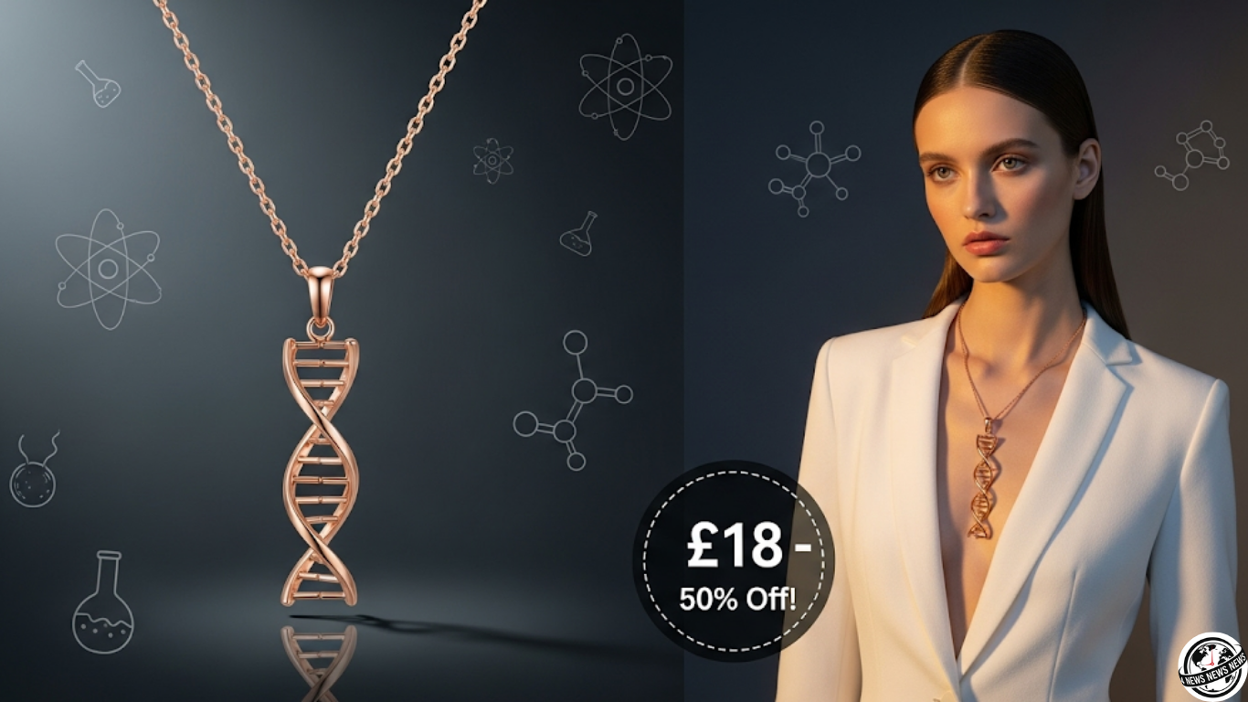 Science Jewellery: DNA Necklaces £18! (Geek Chic - 50% Off)