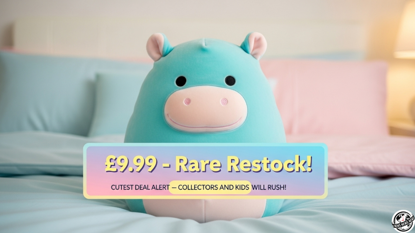 Squishmallow Hippo: Rare Restock £9.99! (Grab Before Gone)