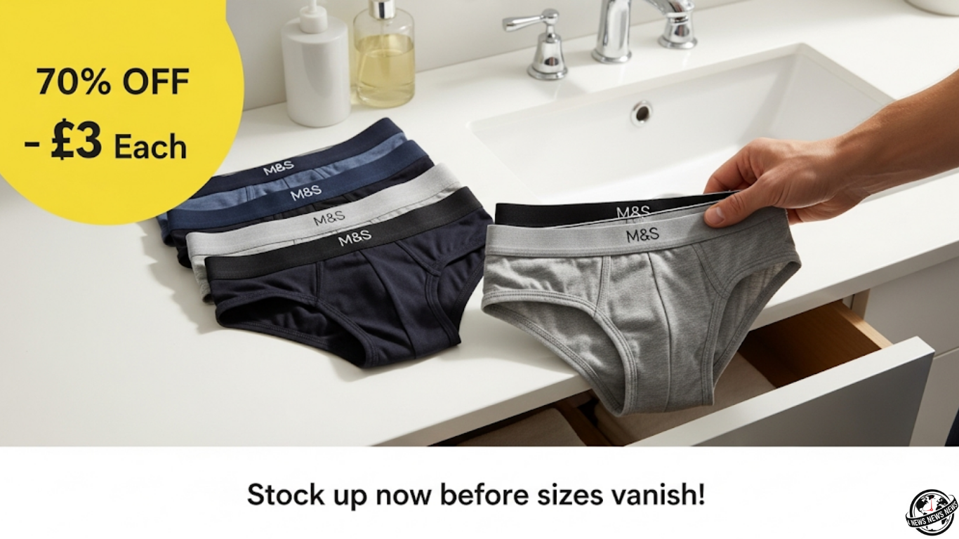 Y-Front Briefs: 70% Off at M&S! (£3 Comfort Upgrade - Stock Up)